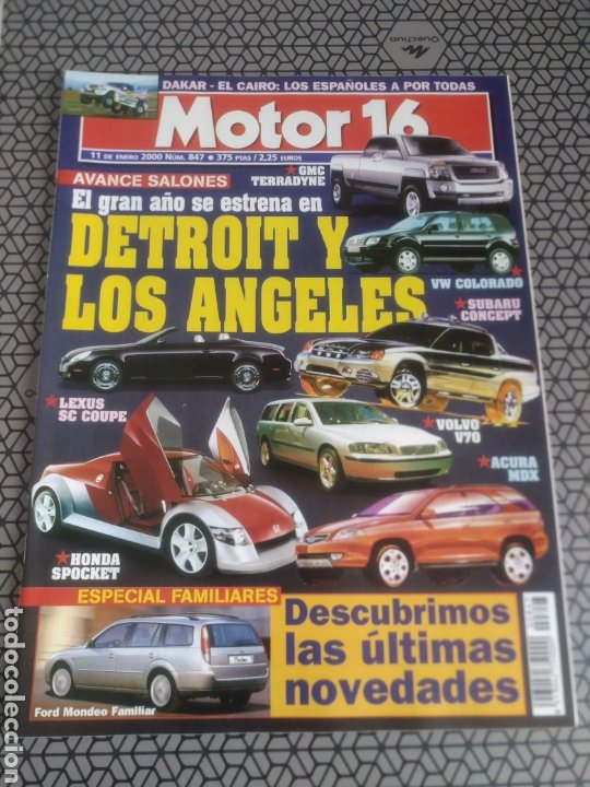 Coches: Lote 51 revistas Motor 16 del año 2000 - Foto 11 - 185754322