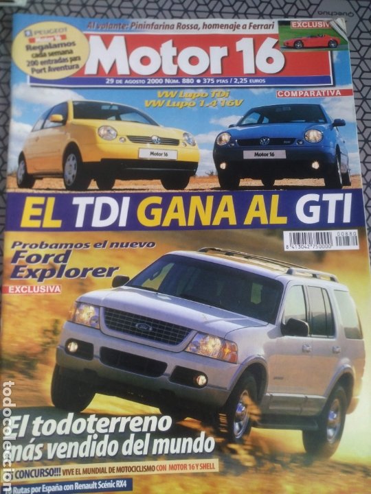 Coches: Lote 51 revistas Motor 16 del año 2000 - Foto 38 - 185754322