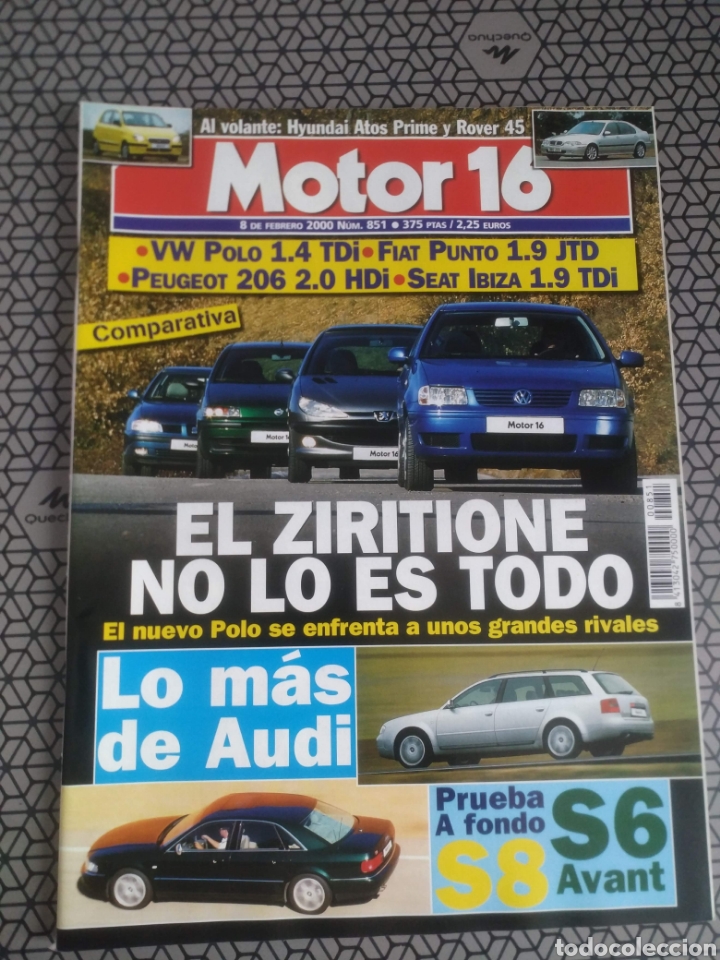 Coches: Lote 51 revistas Motor 16 del año 2000 - Foto 40 - 185754322