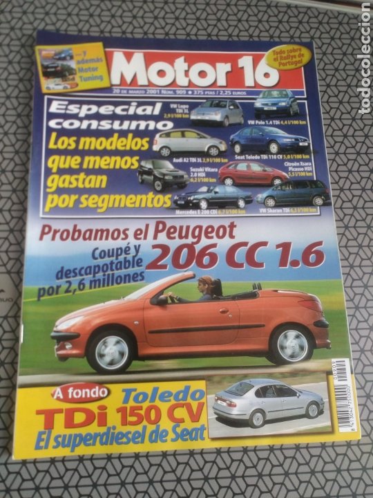 Coches: Lote 17 revistas Motor 16 del año 2001 - Foto 7 - 185890387