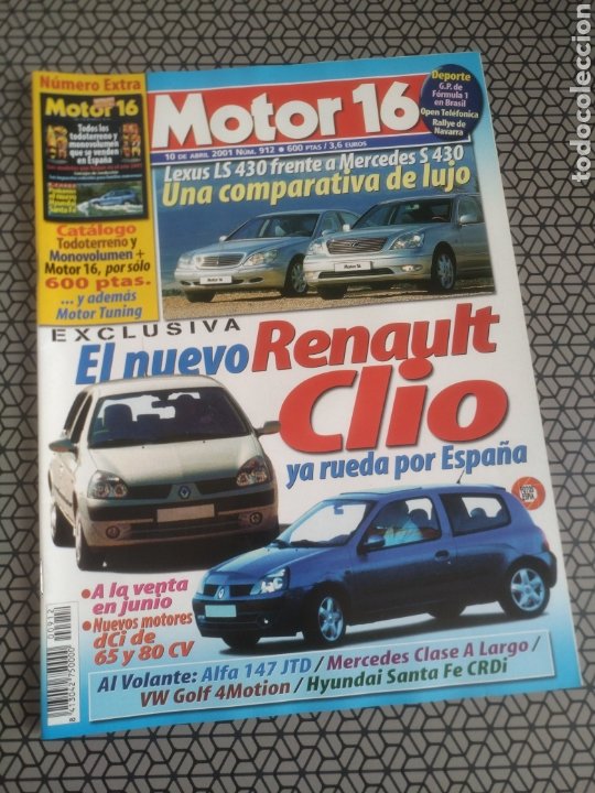 Coches: Lote 17 revistas Motor 16 del año 2001 - Foto 10 - 185890387
