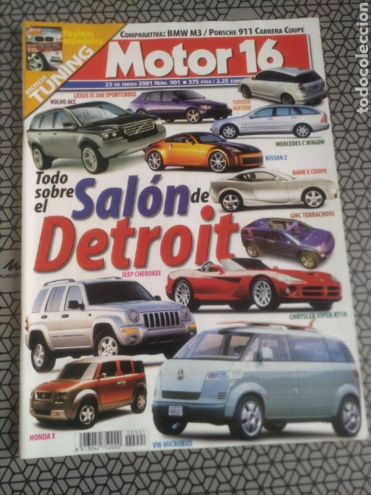 Coches: Lote 17 revistas Motor 16 del año 2001 - Foto 14 - 185890387