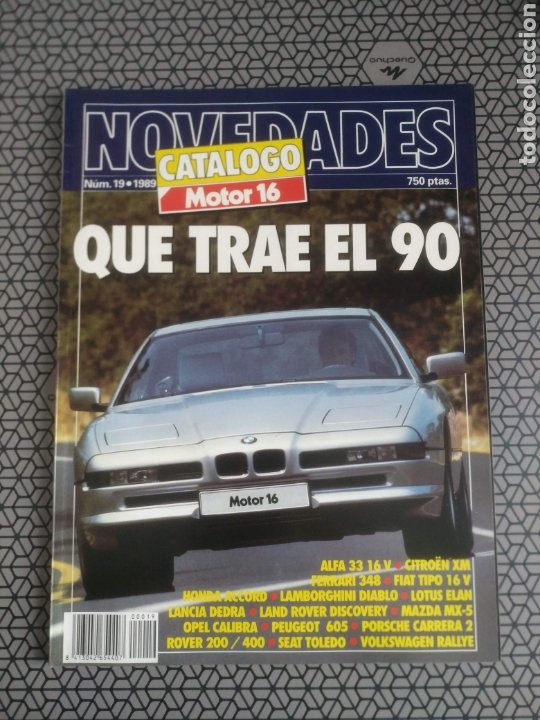 Coches: Catalogo revista Motor 16 Novedades. Qué trae el 90 - Foto 1 - 185891526