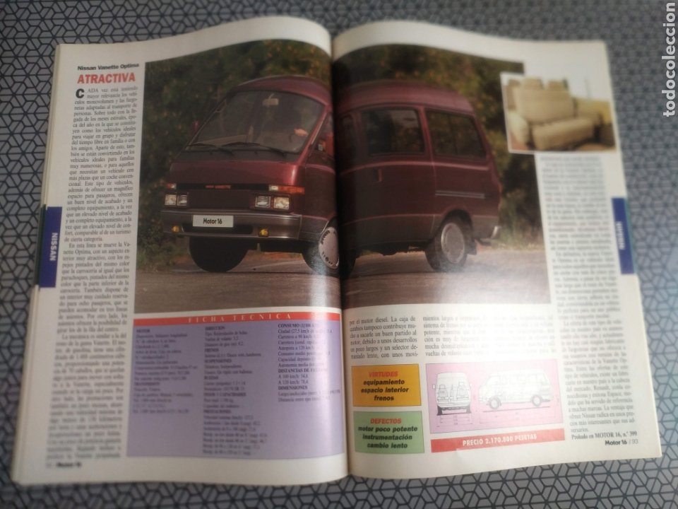 Coches: Catalogo revista Motor 16 Pruebas. Núm 31 - Foto 2 - 185892088