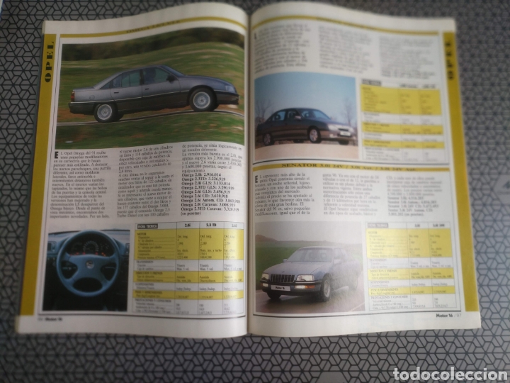Coches: Catalogo revista Motor 16 Coches núm 27 - Foto 3 - 185892426