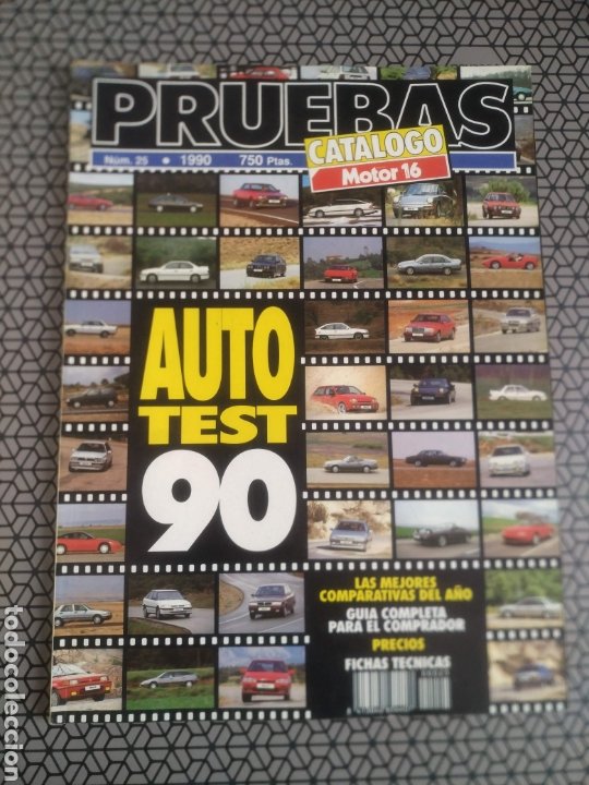 Coches: Catalogo revista Motor 16 Pruebas Auto test 90 - Foto 1 - 185892698