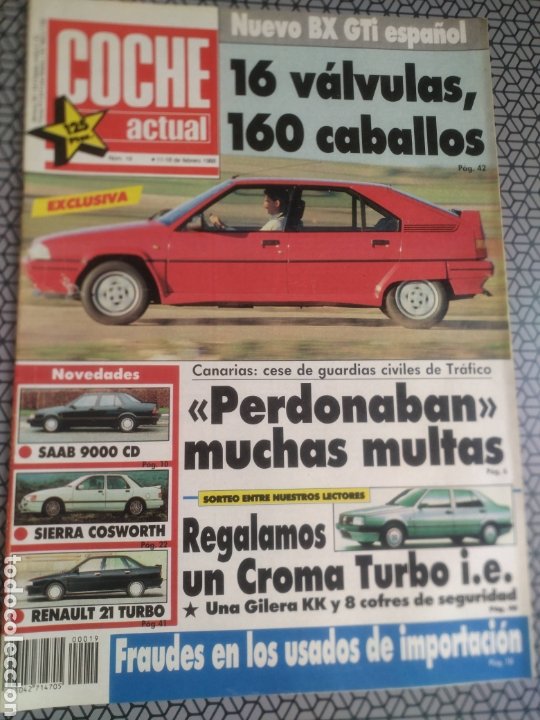 Coches: Lote 25 Revistas Coche Actual 1988 - Foto 8 - 185898052