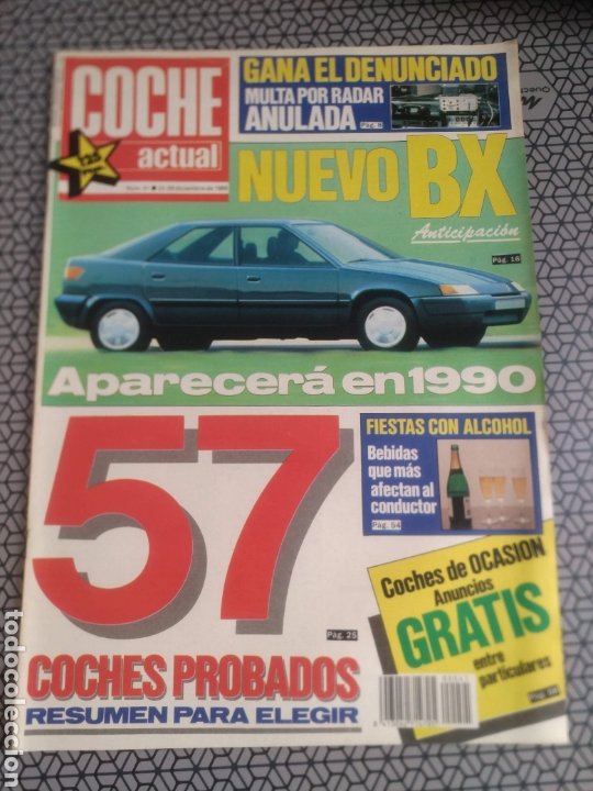 Coches: Lote 25 Revistas Coche Actual 1988 - Foto 11 - 185898052