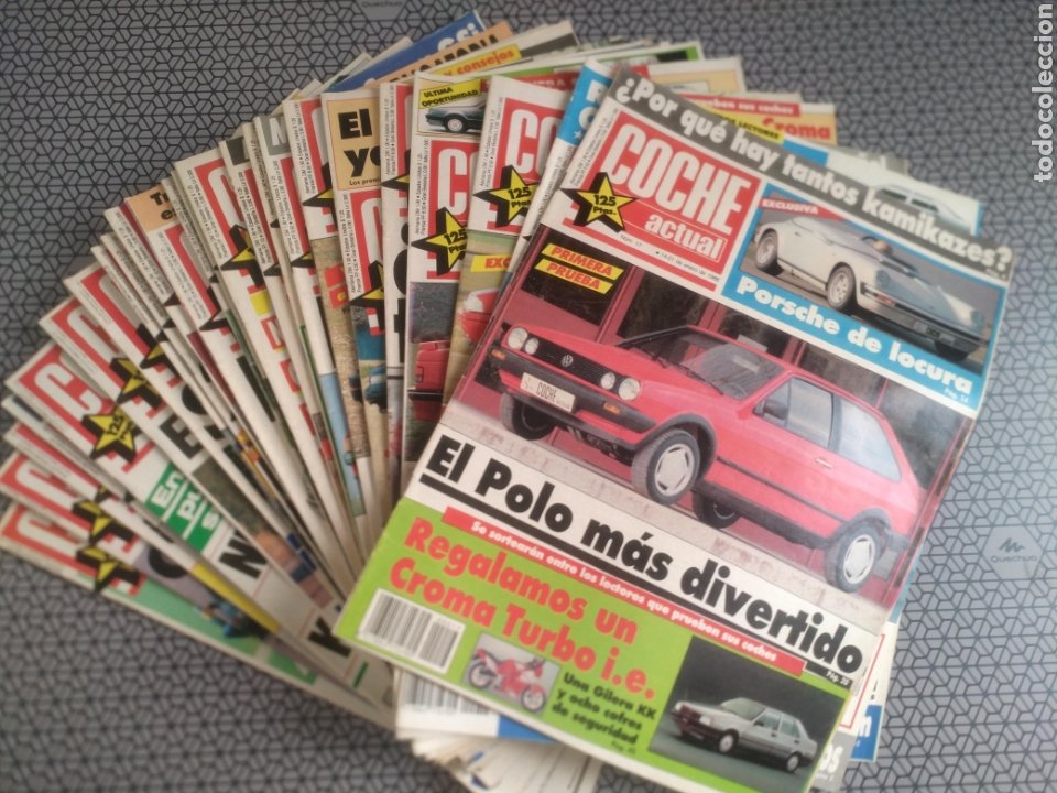 Coches: Lote 25 Revistas Coche Actual 1988 - Foto 1 - 185898052