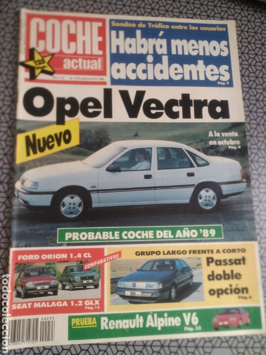 Coches: Lote 25 Revistas Coche Actual 1988 - Foto 23 - 185898052