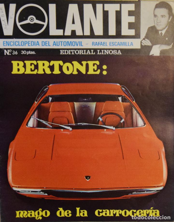 Voitures: VOLANTE. ENCICLOPEDIA DEL AUTOMOVIL N&ordm; 36 - Rafael ESCAMILLA