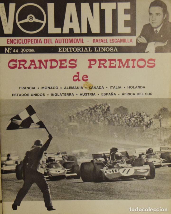 Voitures: VOLANTE. ENCICLOPEDIA DEL AUTOMOVIL N&ordm; 44 - Rafael ESCAMILLA