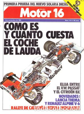 Coches: MOTOR 16 N&ordm; 054 (3-11-84)