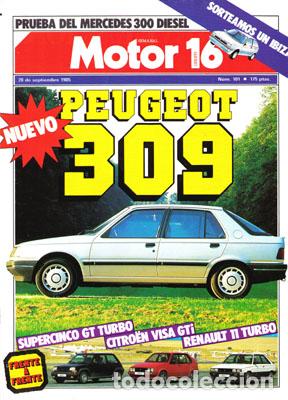 Coches: MOTOR 16 N&ordm; 101 (28-09-85)