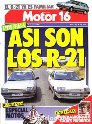 Coches: MOTOR 16 N&ordm; 140 (28-06-86)