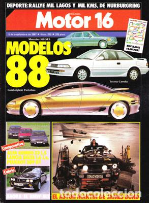 Coches: MOTOR 16 N&ordm; 202 (5-09-87)