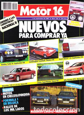 Coches: MOTOR 16 N&ordm; 254 (3-09-88)