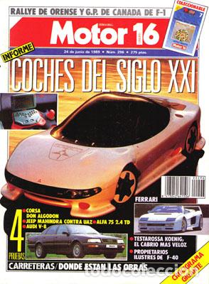 Coches: MOTOR 16 N&ordm; 296 (24-06-89)