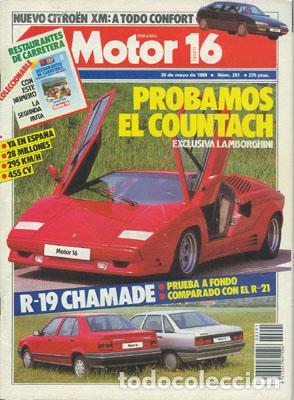 Coches: MOTOR 16 N&ordm; 291 (20-05-89)