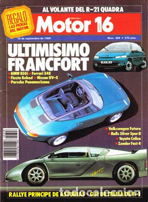 Coches: MOTOR 16 N&ordm; 308 (16-09-89)