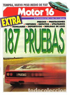 Coches: MOTOR 16 N&ordm; 318 (25-11-89)