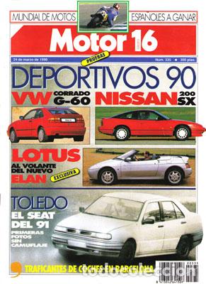 Coches: MOTOR 16 N&ordm; 335 (24-03-90)