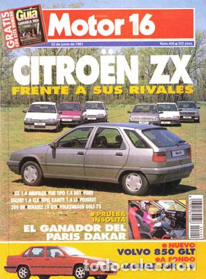Coches: MOTOR 16 N&ordm; 400 (22-06-91)