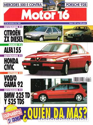 Coches: MOTOR 16 N&ordm; 416 (12-10-91)