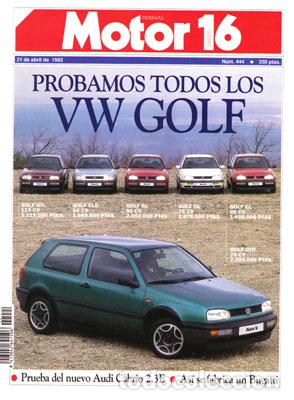 Coches: MOTOR 16 N&ordm; 444 (21-04-92)