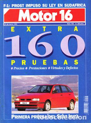Coches: MOTOR 16 N&ordm; 492 (23-03-93)