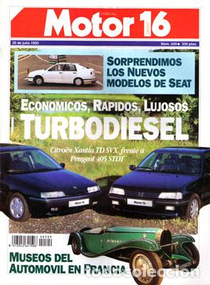 Coches: MOTOR 16 N&ordm; 509 (20-07-93)