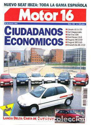 Coches: MOTOR 16 N&ordm; 493 (30-03-93)