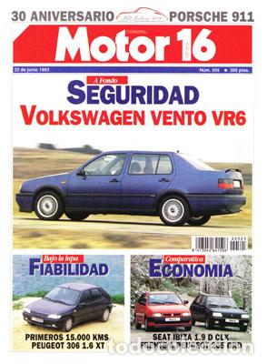 Coches: MOTOR 16 N&ordm; 505 (22-06-93)