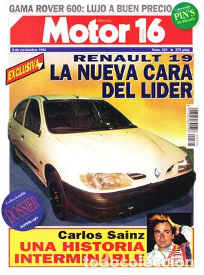 Coches: MOTOR 16 N&ordm; 525 (2-11-93)