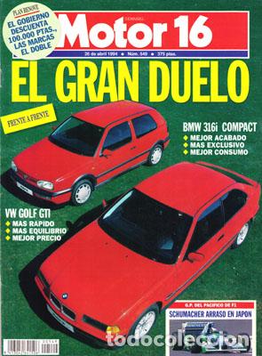 Coches: MOTOR 16 N&ordm; 549 (26-04-94)