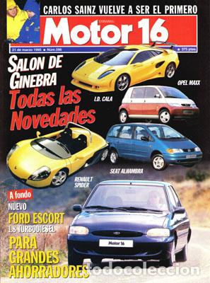 Coches: MOTOR 16 N&ordm; 596 (21-03-95)