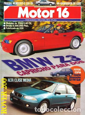 Coches: MOTOR 16 N&ordm; 630 (14-11-95)