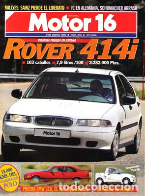 Coches: MOTOR 16 N&ordm; 616 (8-08-95)