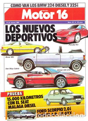 Coches: MOTOR 16 N&ordm; 097 (31-08-85)