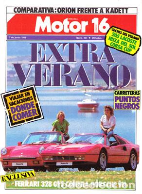 Coches: MOTOR 16 N&ordm; 137 (7-06-86)