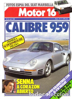 Coches: MOTOR 16 N&ordm; 131 (26-04-86)