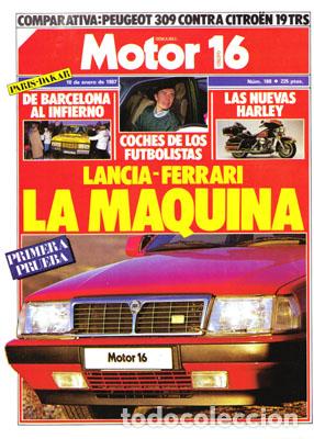Coches: MOTOR 16 N&ordm; 168 (10-01-87)