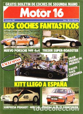 Coches: MOTOR 16 N&ordm; 189 (6-06-87)