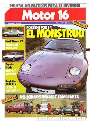 Coches: MOTOR 16 N&ordm; 172 (7-02-87)