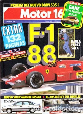Coches: MOTOR 16 N&ordm; 232 (2-04-88)