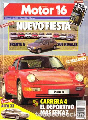 Coches: MOTOR 16 N&ordm; 286 (15-04-89)