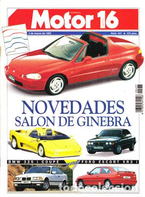 Coches: MOTOR 16 N&ordm; 437 (3-03-92)