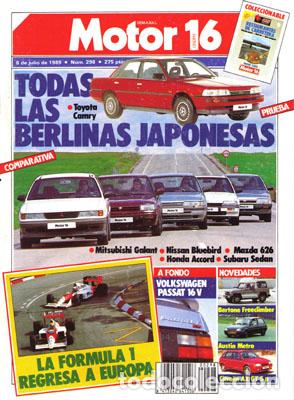 Coches: MOTOR 16 N&ordm; 298 (8-07-89)