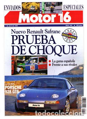 Coches: MOTOR 16 N&ordm; 442 (7-04-92)
