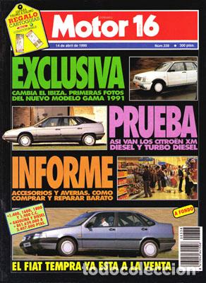 Coches: MOTOR 16 N&ordm; 338 (14-04-90)